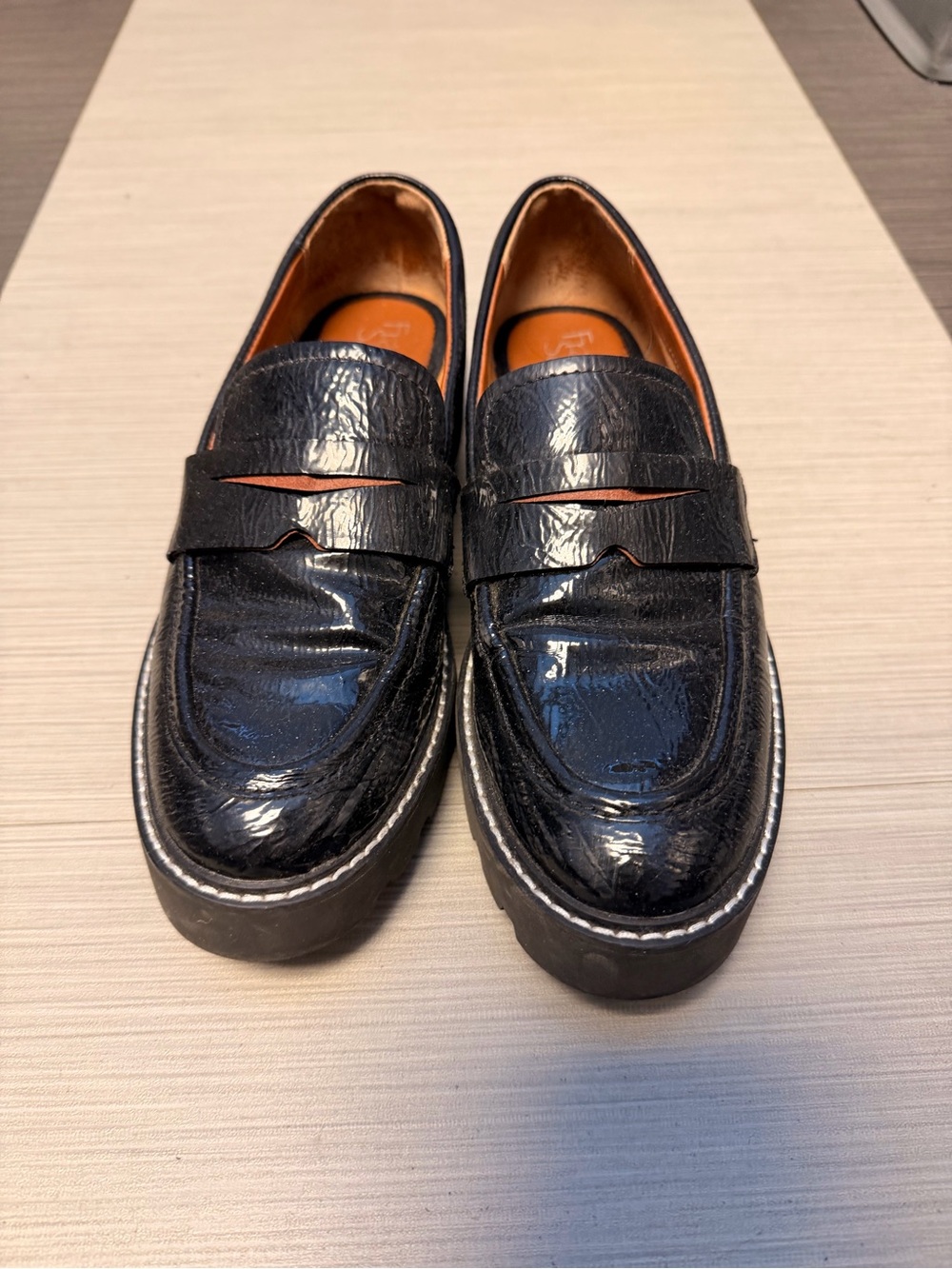 Franco Sarto Women’s Patent Leather Loafers